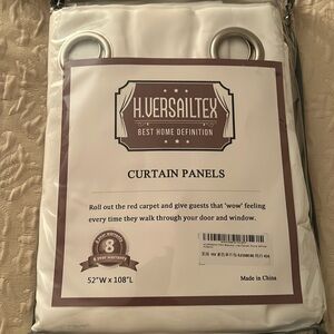 White Curtain Panels